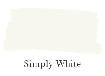 本杰明·摩尔简单的白色油漆色板
