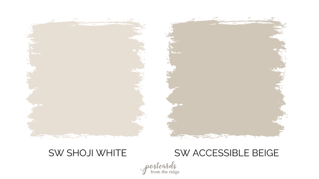 白色vs易接近的米色